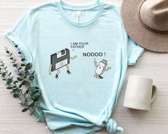 Geeky tee | Floppy Disk Shirt Computer Teacher Shirt, Computer Science Shirt, Engineer Shirt Engineering, Coding Shirt Tech USB Father Shirt