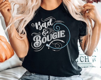 Bad & Bougie Shirt, Funny CRNA shirt, Funny nurse anesthetist shirt, Funny Anesthesiologist Gift, Funny Nurse Anesthetist Gift, CRNA Gift