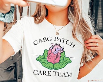 CVICU Nurse Shirt, CABG Patch Crew Tshirt, Cath Lab RN T-Shirt, Ccu Nurse TShirt, Cv Icu Cardiac Care Unit Tee, Cardiology cardiovascular