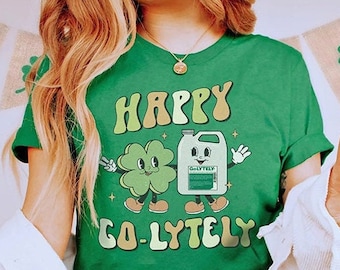 GI Nurse St Patricks Day T-Shirt, Bowel Prep St Pattys Tshirt Gastro Endo Nursing Humor Shirts, Gastroenterologists Shirt, Gi Tech Clinic NP