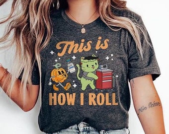ICU Nurse Halloween Shirt, Rapid Response Team RRT RN Fall Tee, Critical Care Cvicu Sicu Picu Spooky Crash Cart T-Shirt, Rn Halloween Gift