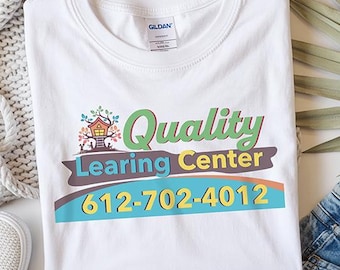 Quality Learing Center Logo Tee | Funny Republican Humor Childcare T-Shirt