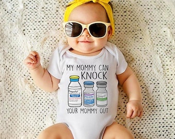 BABY / TODDLER / YOUTH Funny Crna T-Shirt, Nurse Anesthetist Gift for Son Daughter, Crna School Graduation Gift, Mother's Day Gift