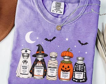 ER Nurse Halloween Shirt, Emergency Room Nurse Gift, ED RN Shirt, Emergency Department Pharmacy Tee, Halloween Icu Gift