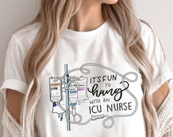 Icu nurse t shirt sale