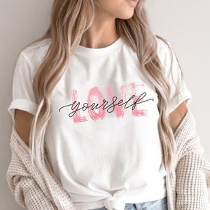 Love Yourself Shirt, Valentines day Shirt, Heart Shirt, BTS Love Yourself Shirt, Valentines day gift, Teacher valentines day Shirt, Love Tee