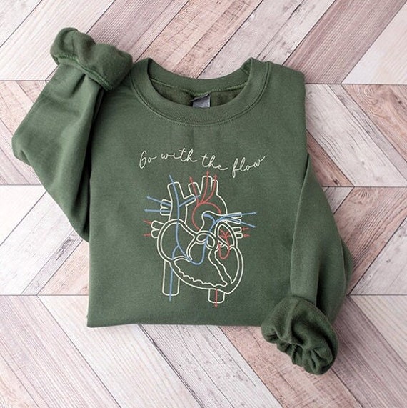 Anatomical heart sweater deals