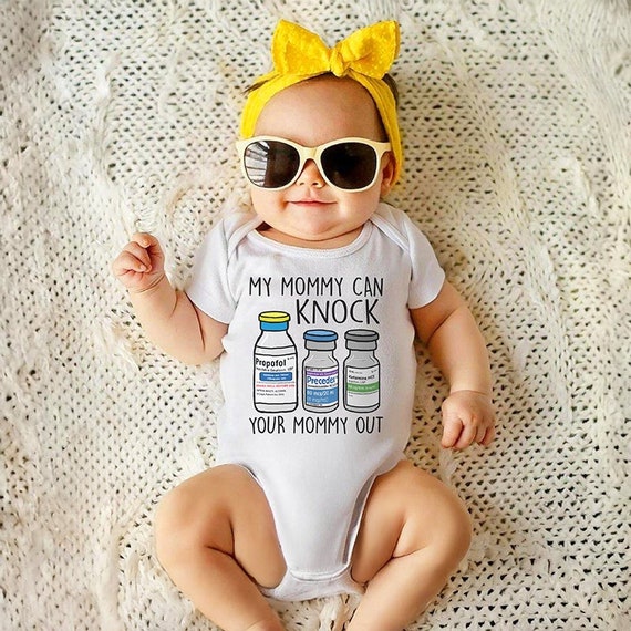 BABY / TODDLER / YOUTH Funny Crna T-Shirt, Nurse Anesthetist Gift for Son Daughter, Crna School Graduation Gift, Mother's Day Gift