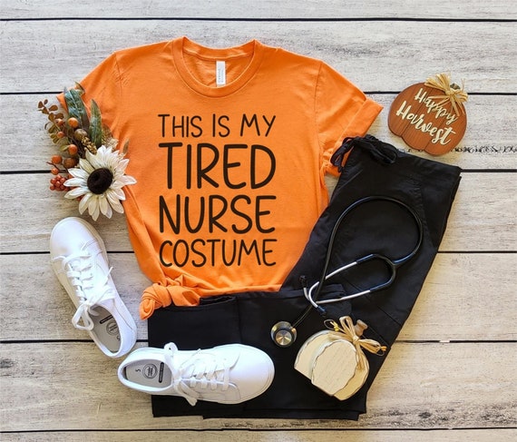 Halloween Nurse Shirt Nurse Costume T-shirt, Boo Crew Funny Orange Pumpkin  Nursing Er Ed Icu Rn Tshirt Fall Autumn Tee Gift - Etsy