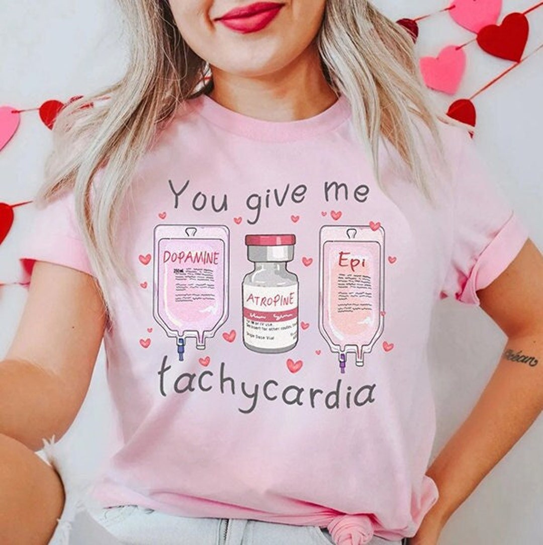 Nurse Valentine's Day Shirt - Pharmacist Critical Care ICU PICU Rn ...