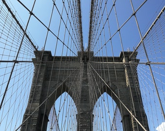 Foto del Puente de Brooklyn / Nueva York / Estados Unidos