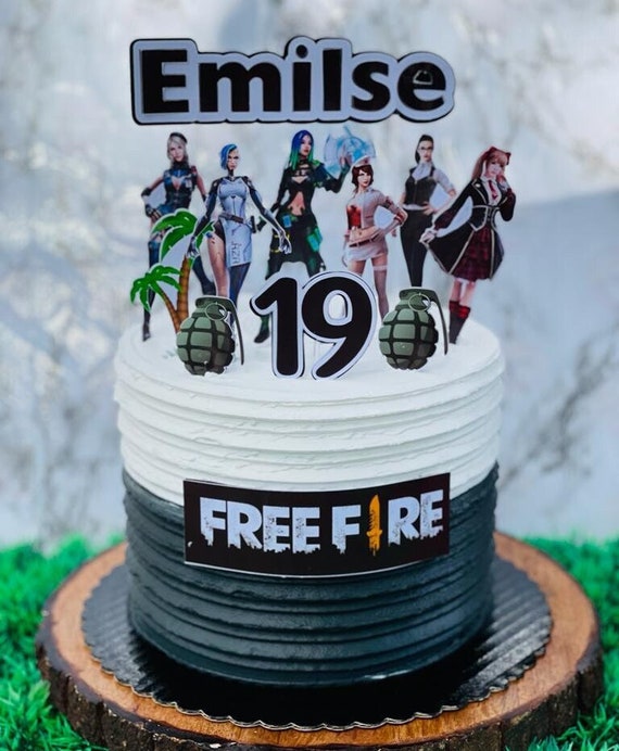 Free Fire Cake Topper Free Fire Game Cake Topper Etsy Free Fire Cake Topper Free Fire Game Cake Topper Etsy