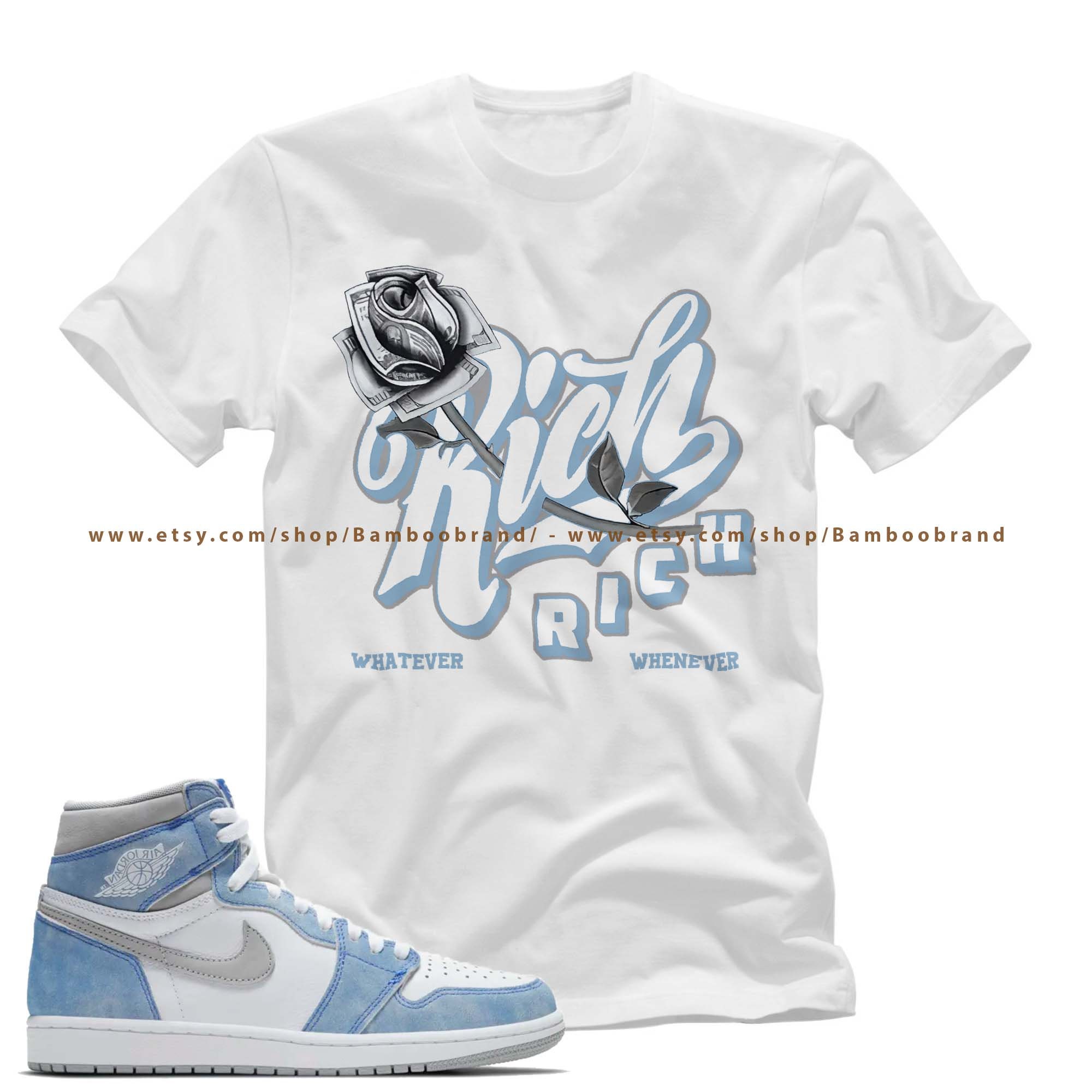 hyper royal graphic tee