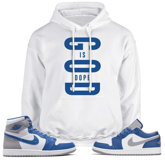 GOD Unisex Sweatshirt Pullover Hoodie to Match 1 Retro High OG - Etsy Canada