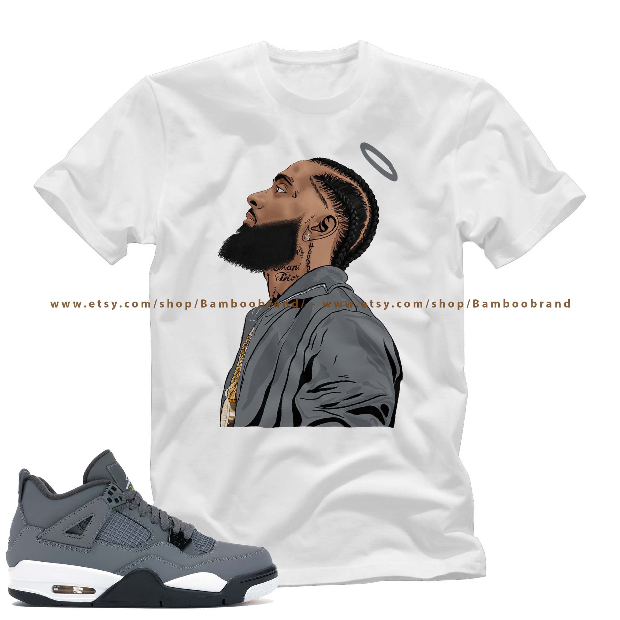 Jordan 4 Cool Grey Shirt NIP Unisex T-shirt Match Air Jordan - Etsy
