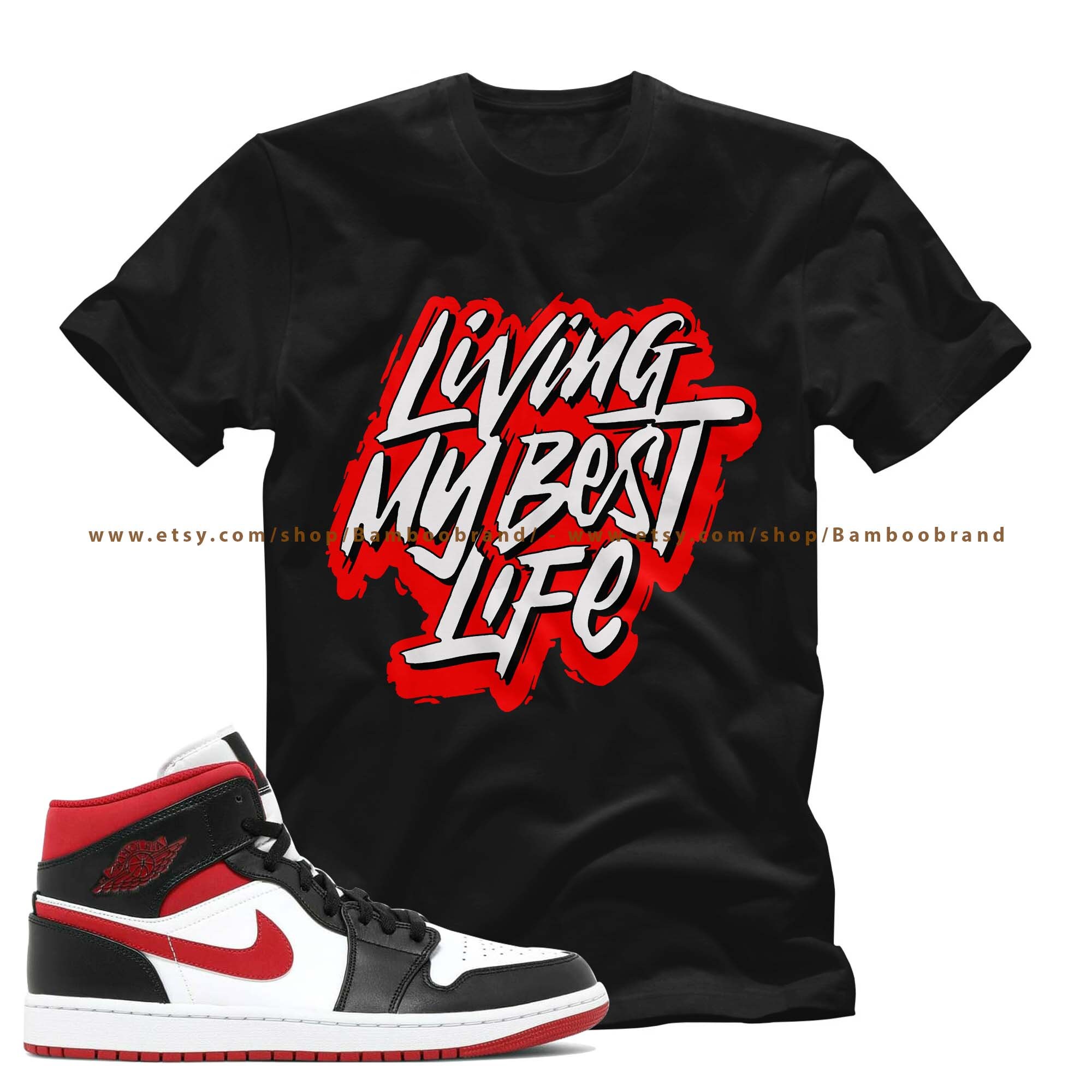 Get the Perfect Look with Jordan 1 Mid Gym Red Black White Outfit