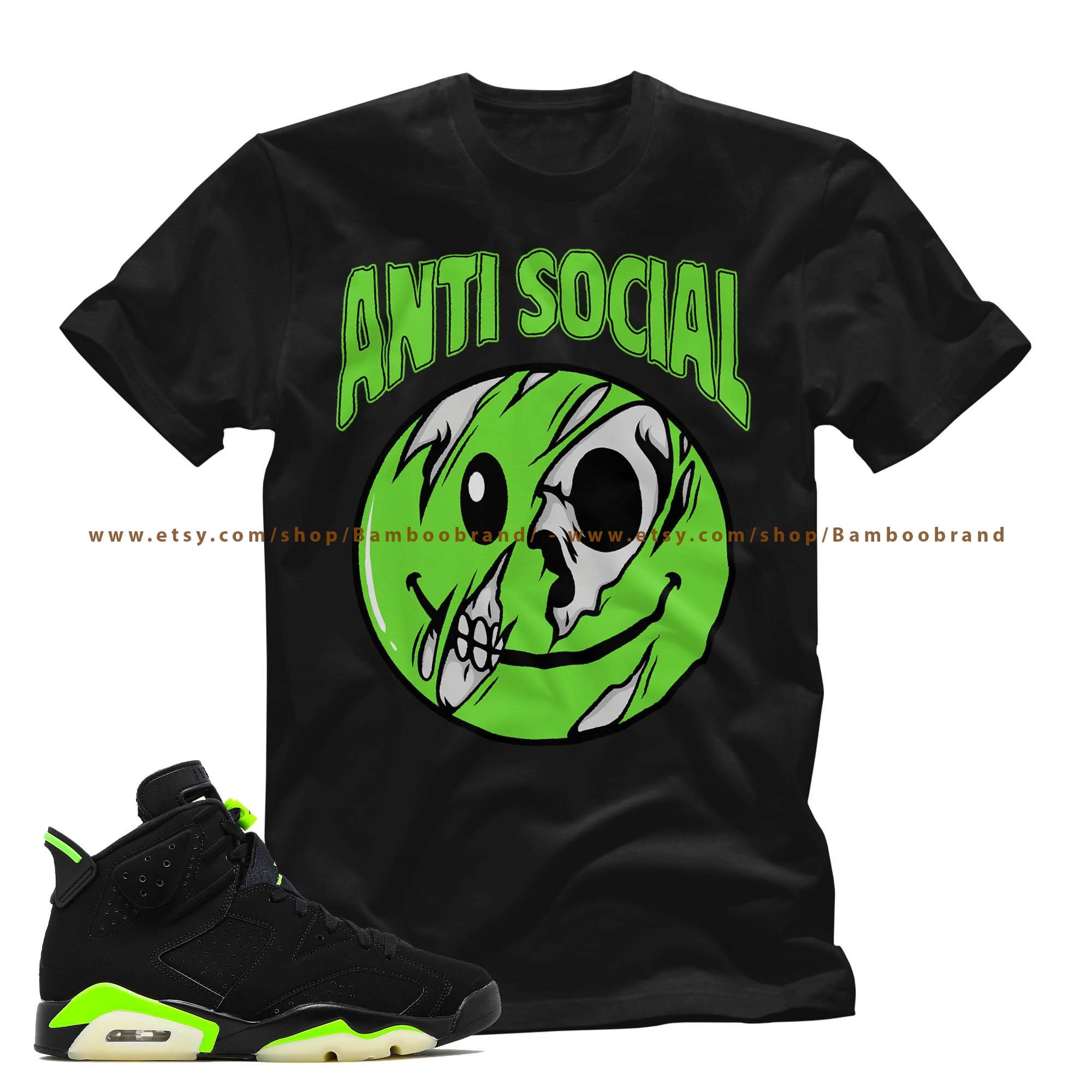 air jordan electric green shirt