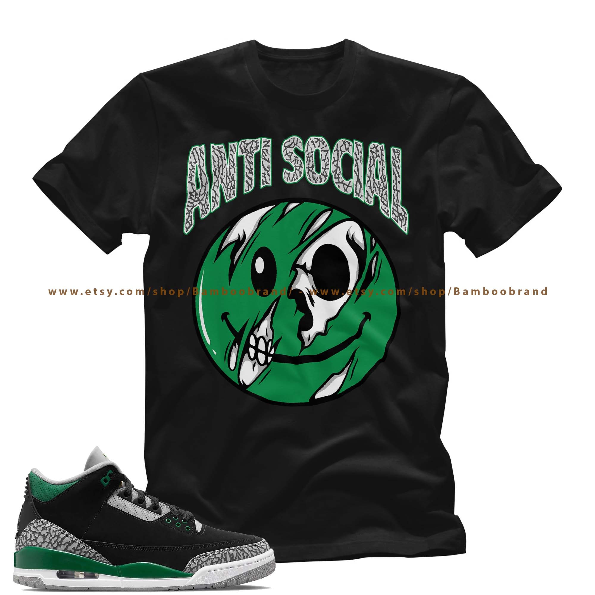 pine green jordan shirt