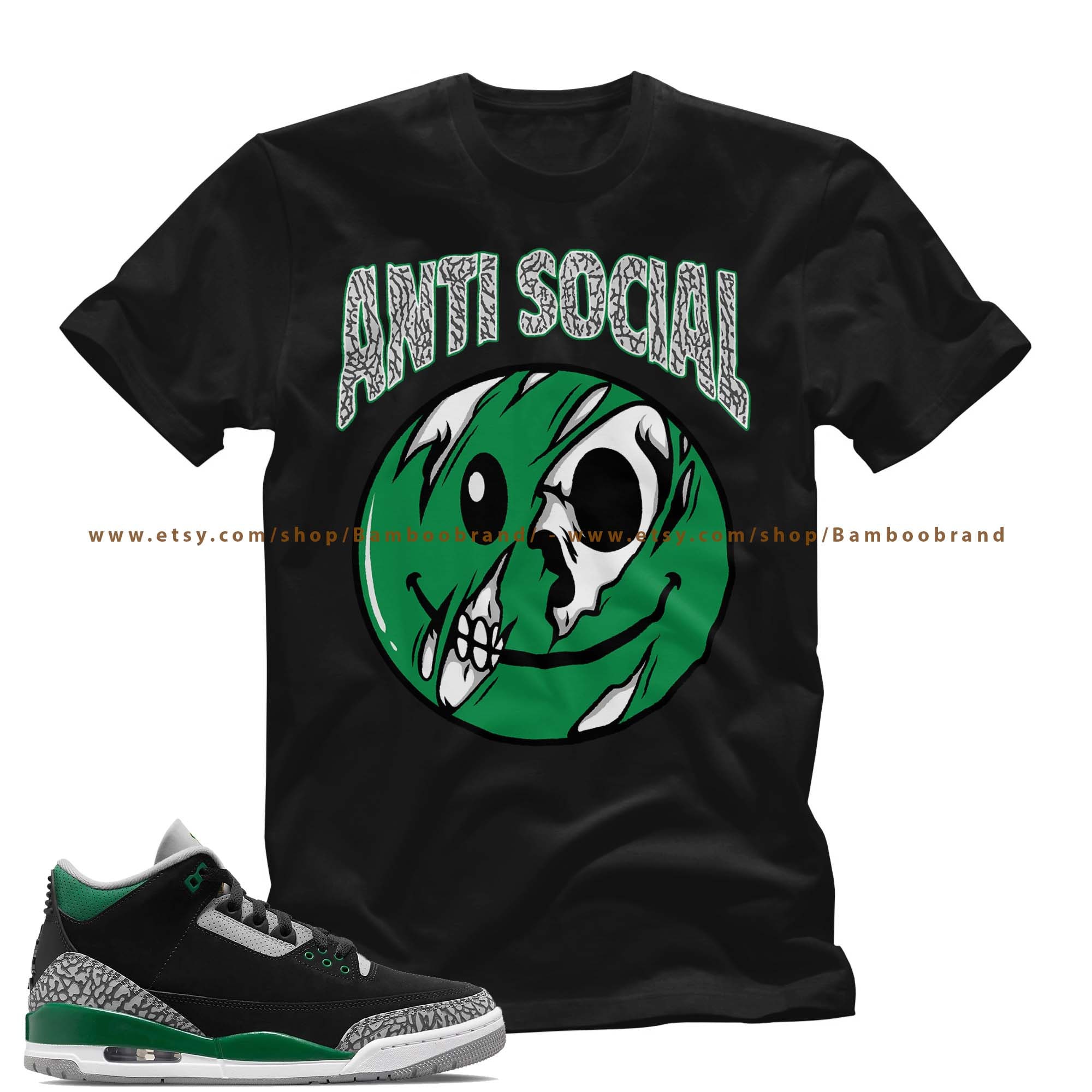 air jordan green shirt