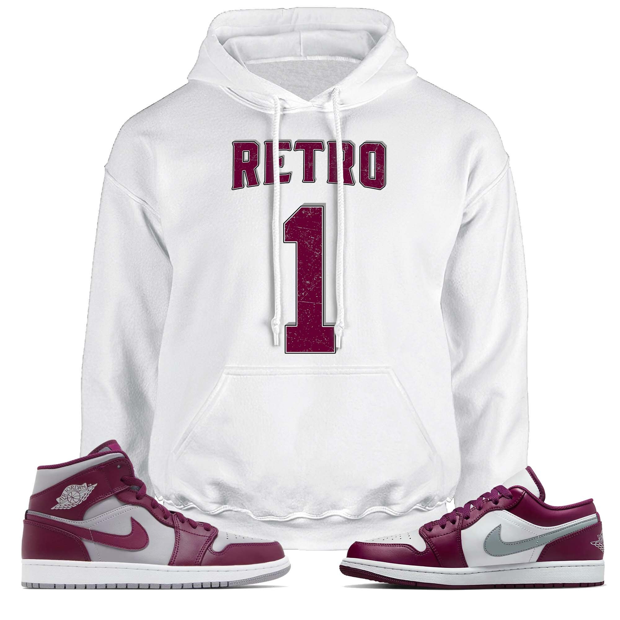 Retro Unisex Pullover Hoodie to Match 1 Mid Cherrywood Red - Etsy
