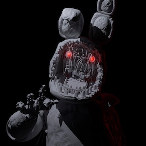Withered Bonnie 3D Printable Figure STL File Five Nights At Freddy&#39;s