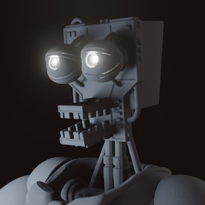 Freddy Fazbear 3D Printable Figure STL File Five Nights at Freddy's - Etsy