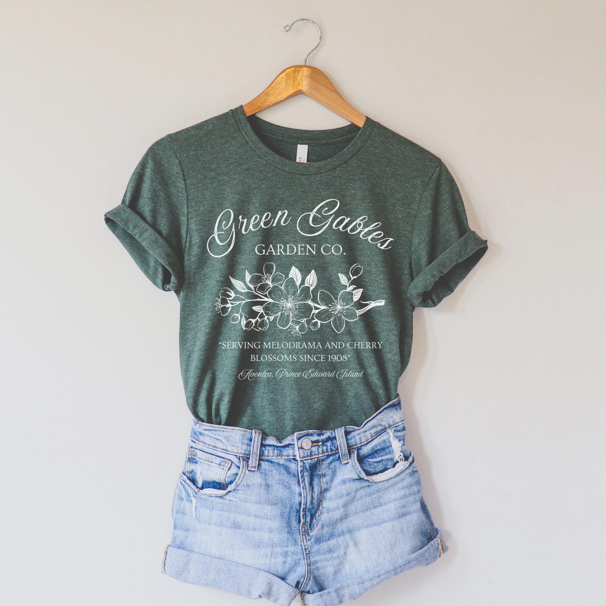 赤毛のアン Tシャツ | Green Gables Garden Co. - Etsy 日本