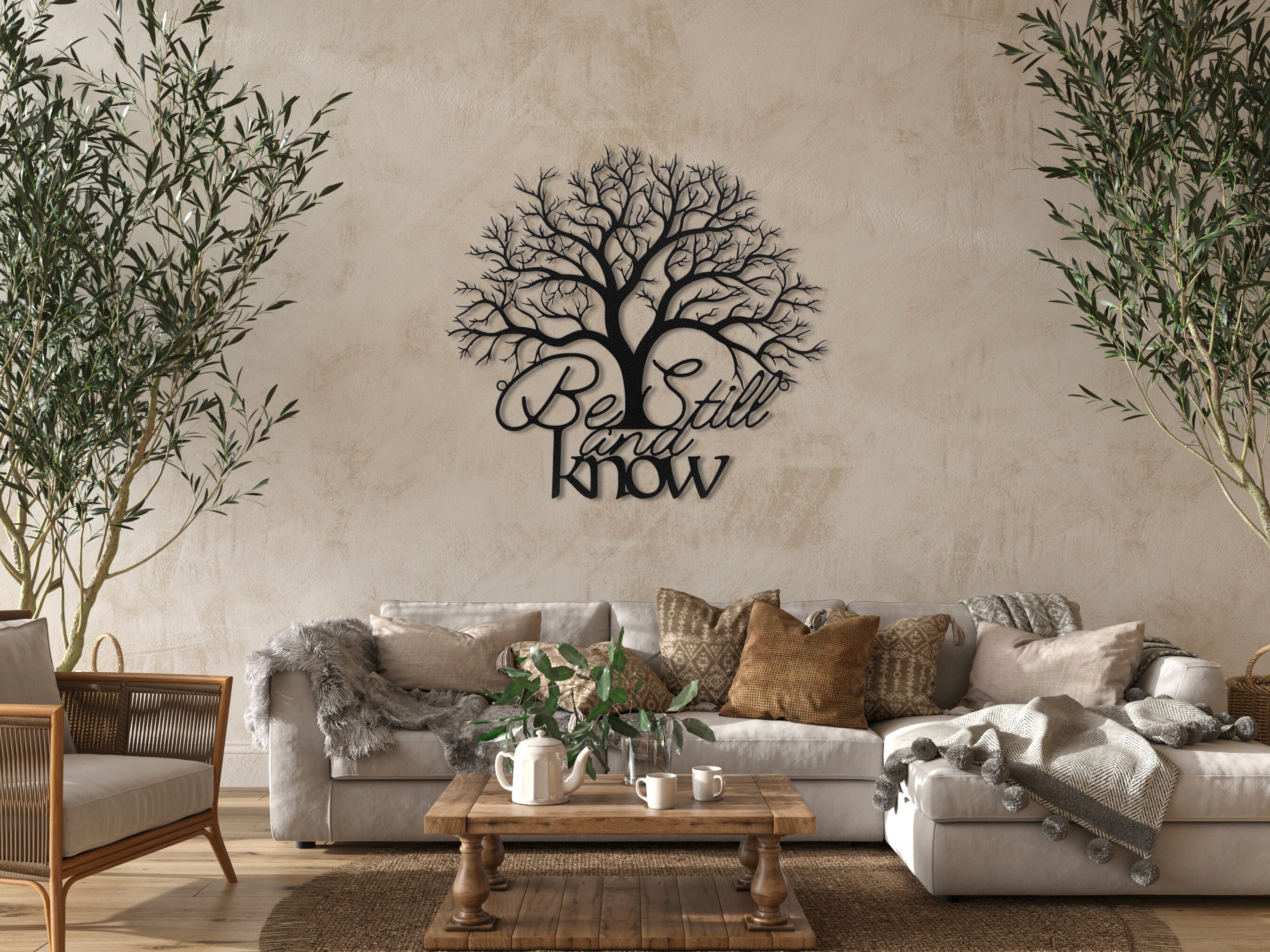 Be Still and Know - Psalm 46:10 Verse Metal Sign - Etsy