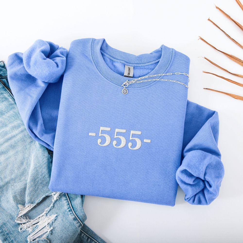 555 Sweater - Etsy