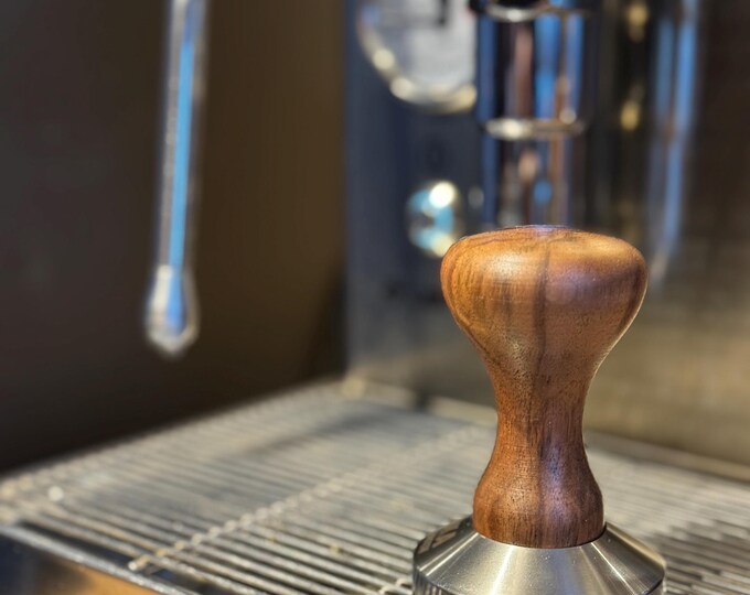 Nussbaum Tamper (handgefertigt) - div. Durchmesser f. ECM / Rocket / Quickmill / La Pavoni / Sage // Barista Zubehör // Siebträger Zubehör