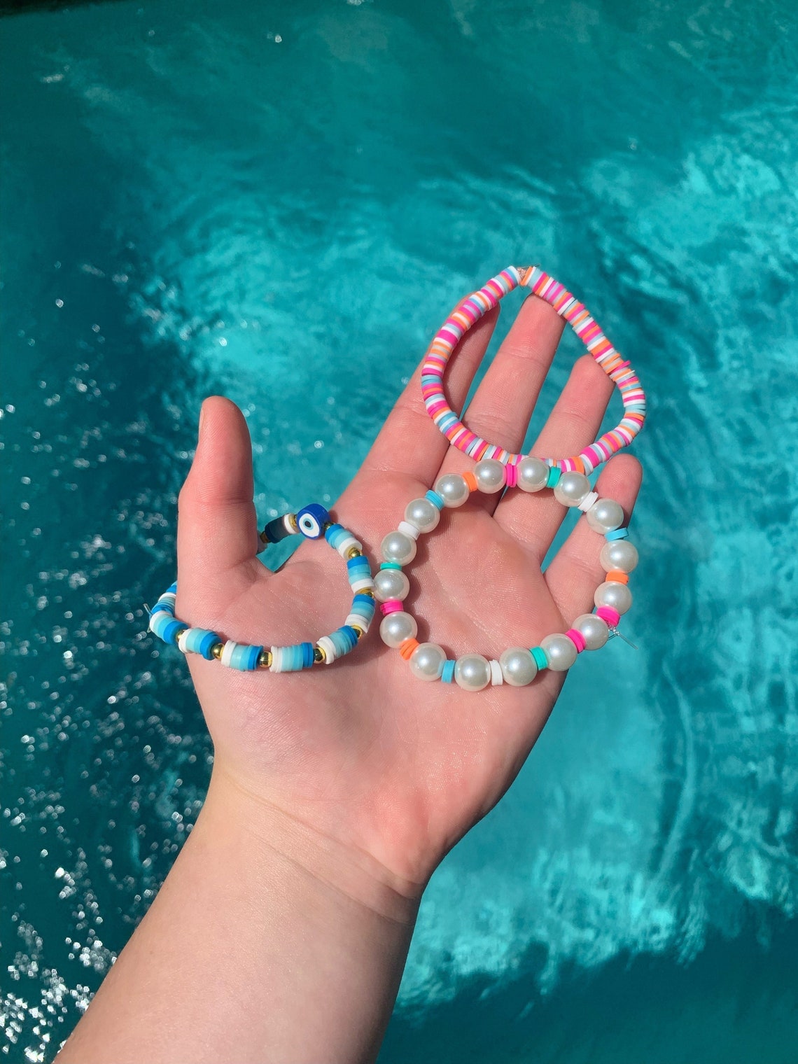 PREPPY Bracelet Stack and FREEBIE SUMMER Ready Etsy