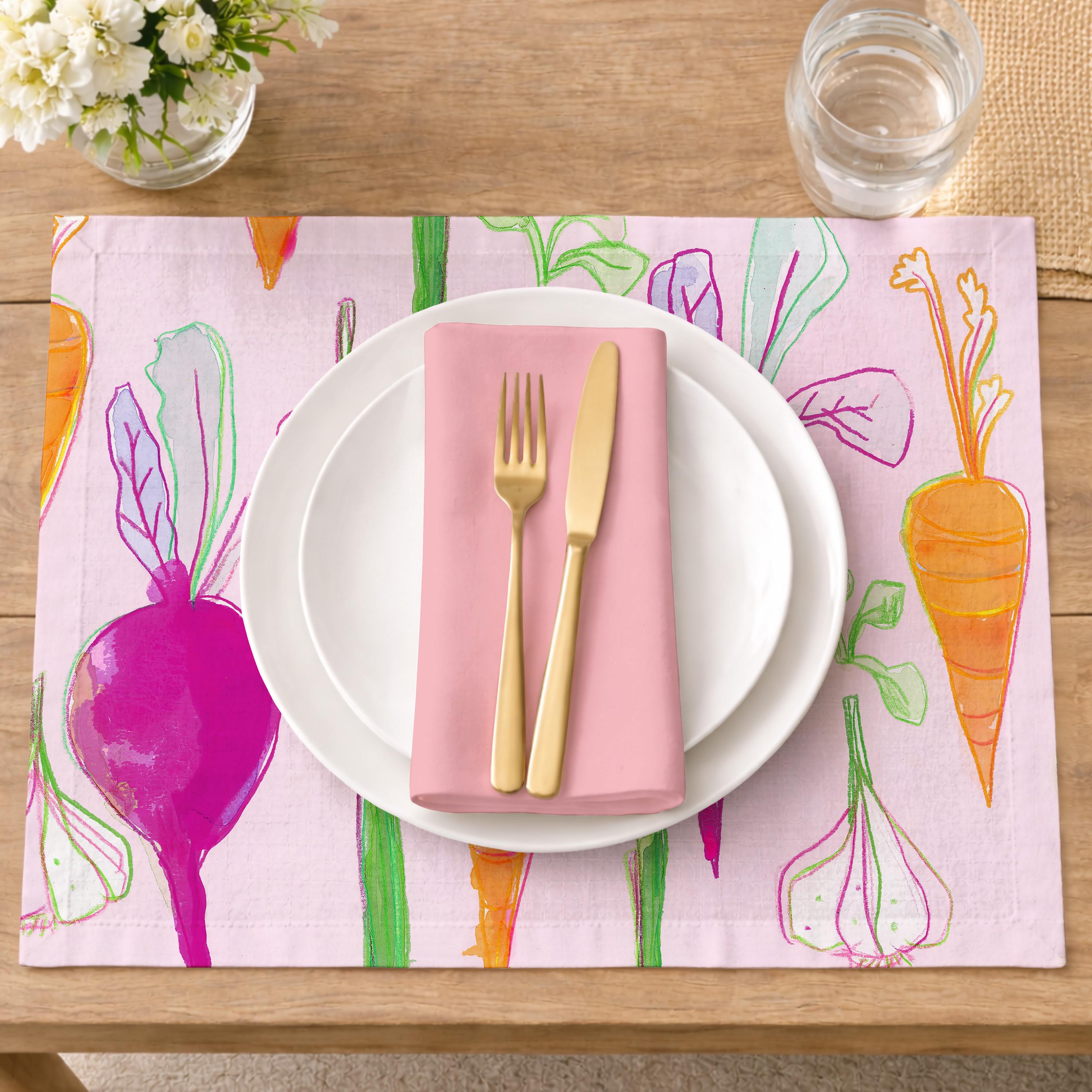 Bunte tischsets