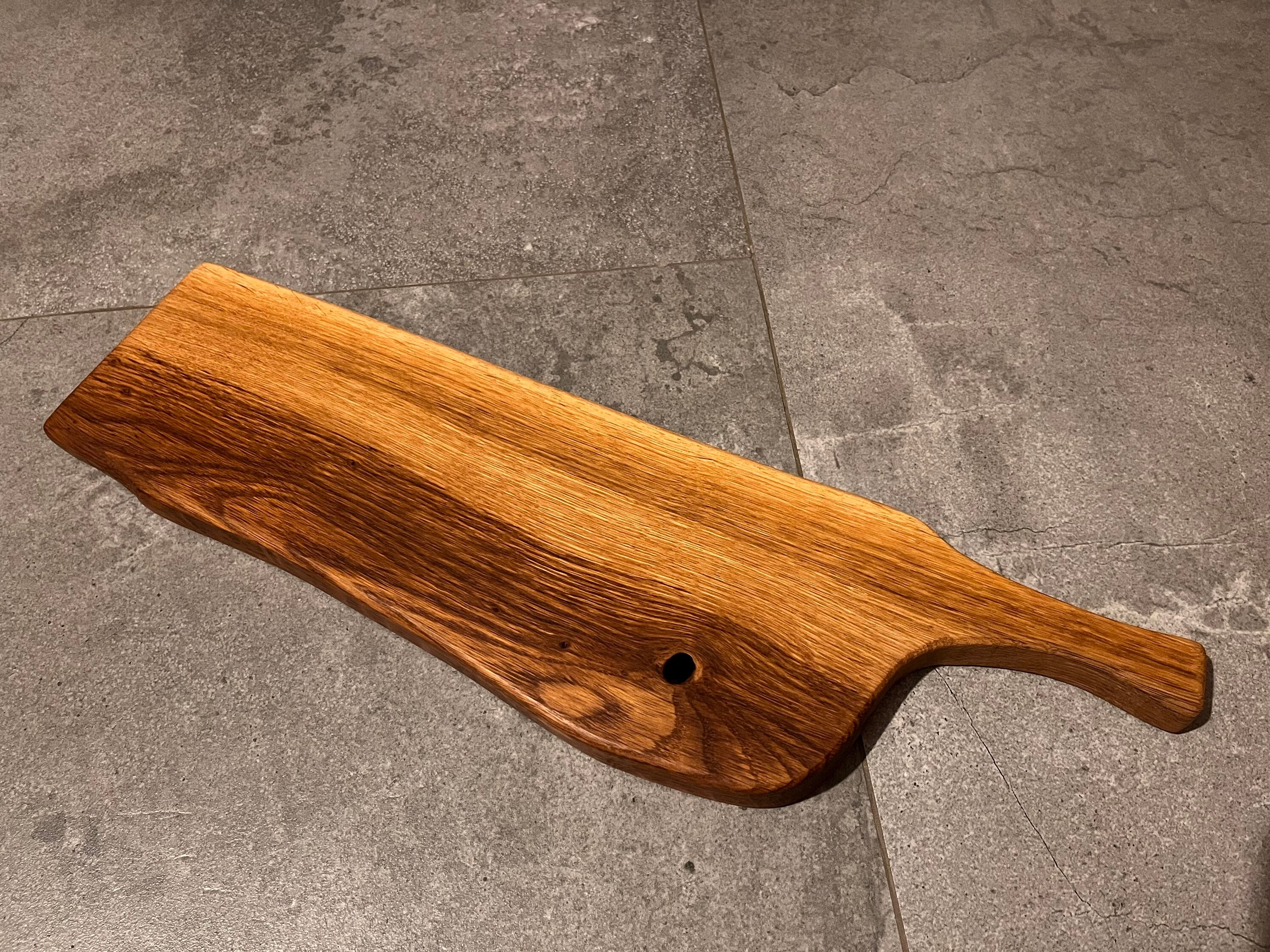 Serving board oak 49 cm cheese board | sideboard handmade unique piece made of wood #053