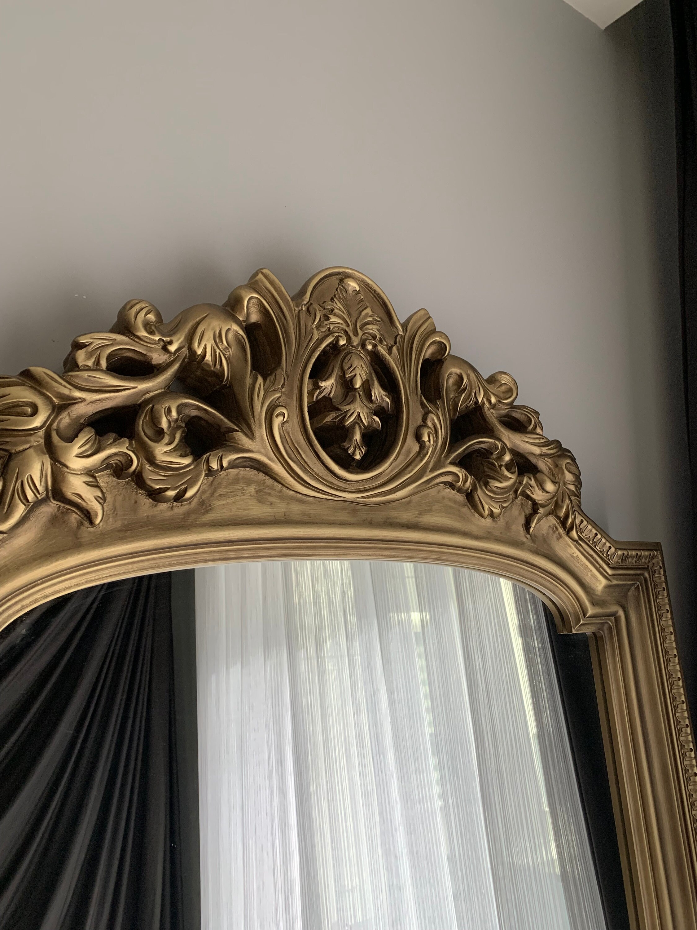 87 Antique Large Mirror Gold Gilded Full Length Mirror Etsy