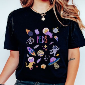 Pediatric Nurse Shirt Pediatrics Shirt PEDS Nurse Shirt Pediatrician Gift PEDS Crew RN Pediatric Emergency Doctor Pediatric Doctor Shirt