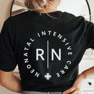NICU nurse shirt, neonatal nurse tee, registered nurse gift, nicu crew apparel, grad gift for her, nurse tshirt, rn top, work shift shirt
