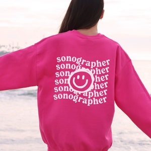 Sonographer Sweatshirt Ultrasound Tech Sweatshirt Sonographer Gifts Sonographer Shirt Cardiac Sonographer Ultrasound Tech Crewneck Gifts