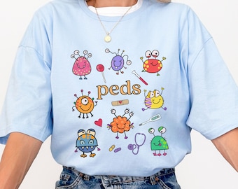 Pediatric Nurse Shirt, Pediatrics Crew, PEDS Nurse Tshirt, Pediatrician Gift, PEDS Tee, RN, Pediatric Emergency, Pnp Shirt, Pediatric Doctor