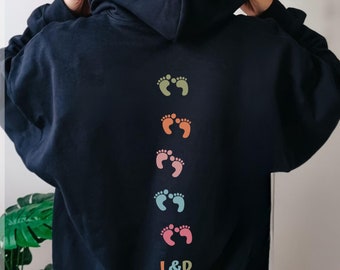 Labor and Delivery Nurse Full Zip Sweatshirt, L and D RN Zip Up Hoodie, Nurse Jacket, Mother Baby OB Nurse Postpartum, Labour And Delivery