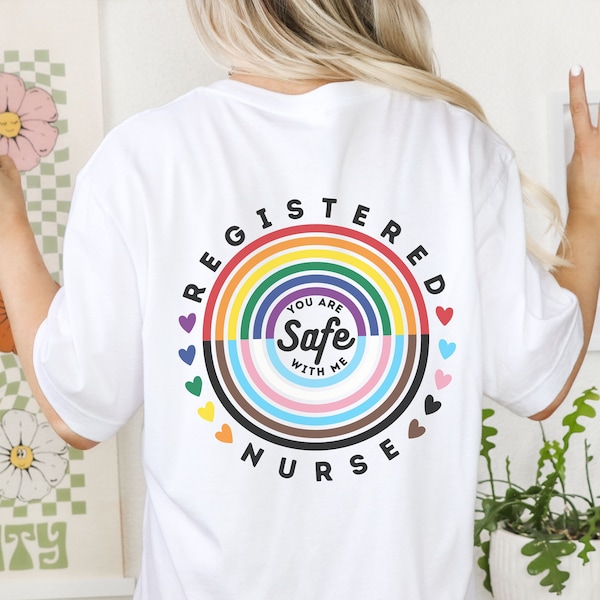 Registered Nurse Shirt, Ally Shirt, Nurse Pride Shirt, Nurse Shirt, Protect Trans Kids, RN Shirt, Lgbtq Support, Pride Nurse Shirt, RN Gift