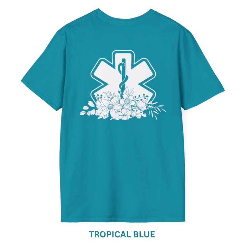 EMT Shirt Paramedic ER Nurse Shirt Emergency Department ER Tech Ems Shirt Medical Assistant Nurse Apparel Nurse Educator Cna Shirt Hospice zdjęcie 3