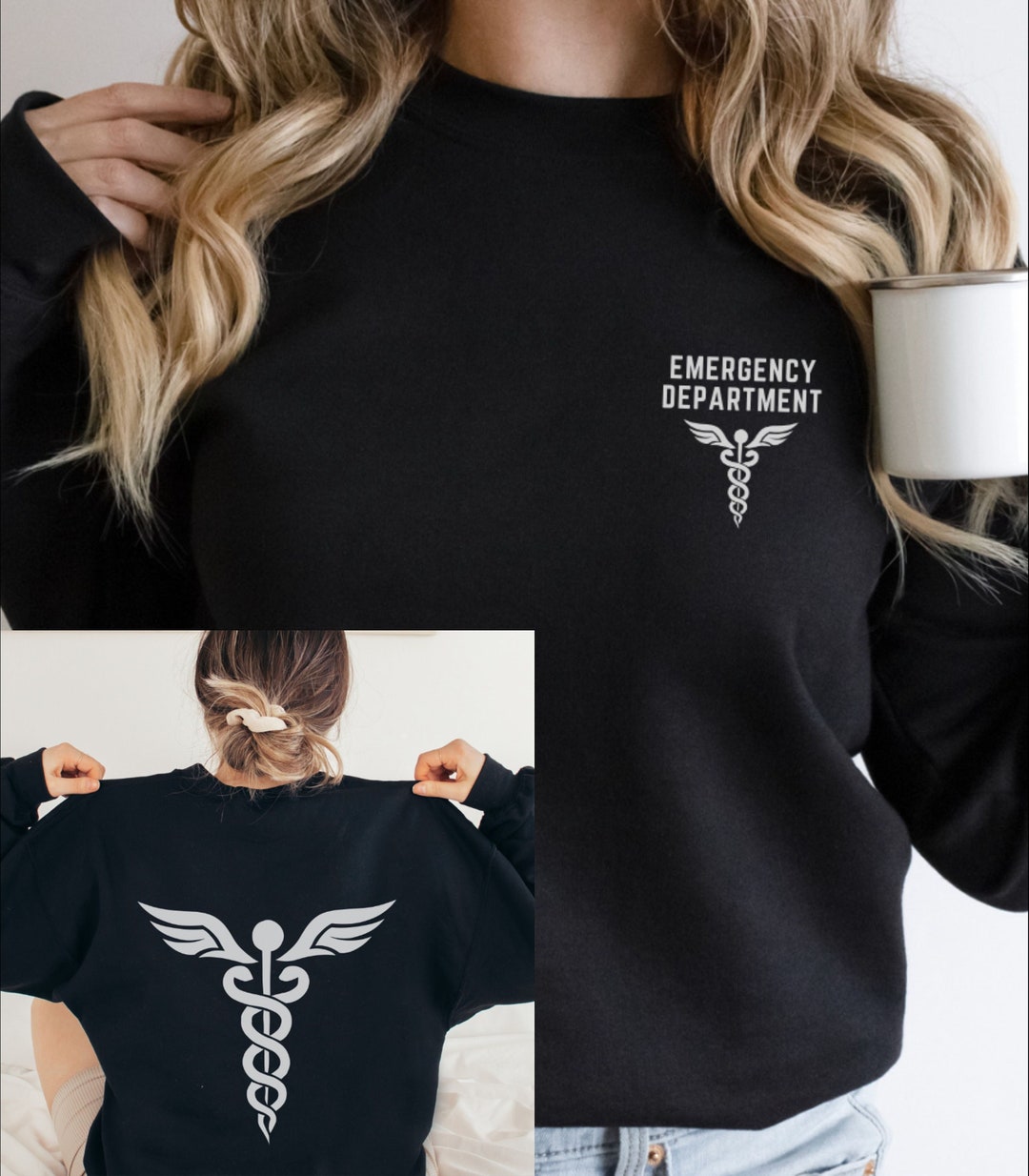 Emergency Department Sweatshirt Retro Emergency Room Nurse - Etsy