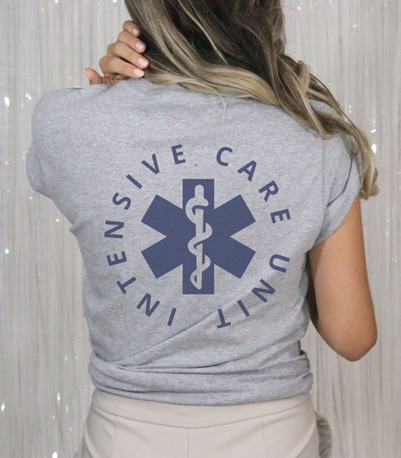 ICU Nurse Shirt Critical Care Nurse Intensive Care Nurse Shirt ICU Nurse Crewneck New Grad Nurse Gift RN Shirt Gift For Male Nurse Icu Shirt
