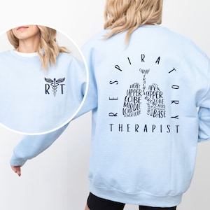 Respiratory Therapist Sweatshirt, Respiratory Therapist Gifts, RT Crewneck, Respiratory Therapy ,Respiratory Shirts, RT Shirt, Rt Sweater
