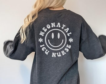 NICU Nurse Sweatshirt, Neonatal Nurse Shirt, NICU Nurse Crewneck Sweater, Nurse Gifts, Tiny Humans Shirt  Nurse Apparel Gifts for Nurses