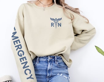 Emergency Department Sweatshirt Emergency Nurse Emergency Medicine Emergency Room Nurse Emergency Sweater Emergency Shirt Emergency ER Nurse