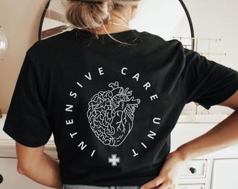 ICU Nurse Shirt, Intensive Care Nurse Shirt, ICU Shirt, Critical Care Unit, New Grad Nurse Gift, RN Shirt, Gift For Male Nurse, Icu TShirt