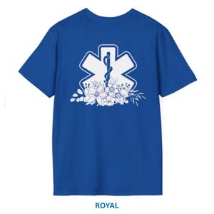 EMT Shirt Paramedic ER Nurse Shirt Emergency Department ER Tech Ems Shirt Medical Assistant Nurse Apparel Nurse Educator Cna Shirt Hospice zdjęcie 5