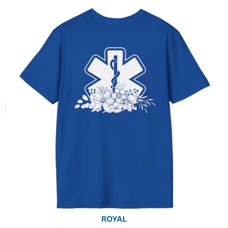 EMT Shirt Paramedic ER Nurse Shirt Emergency Department ER Tech Ems Shirt Medical Assistant Nurse Apparel Nurse Educator Cna Shirt Hospice zdjęcie 5