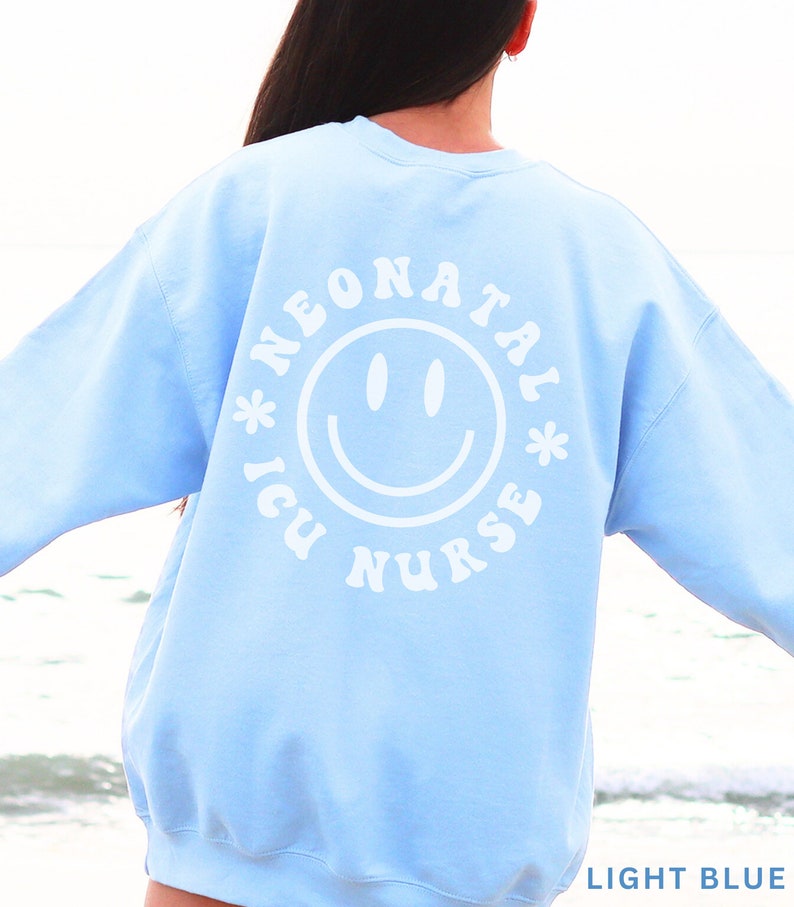NICU Nurse Sweatshirt, Neonatal Nurse Shirt, NICU Nurse Crewneck Sweater, Nurse Gifts, Tiny Humans Shirt Nurse Apparel Gifts for Nurses imagem 6